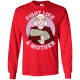 T-Shirts Red / S Fight Like a Mother Men's Long Sleeve T-Shirt