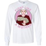 T-Shirts White / S Fight Like a Mother Men's Long Sleeve T-Shirt