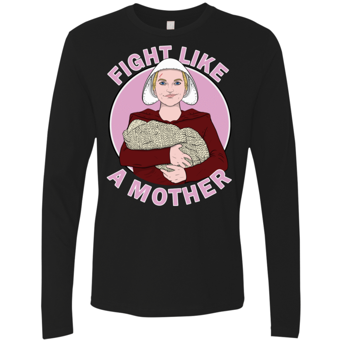 T-Shirts Black / S Fight Like a Mother Men's Premium Long Sleeve