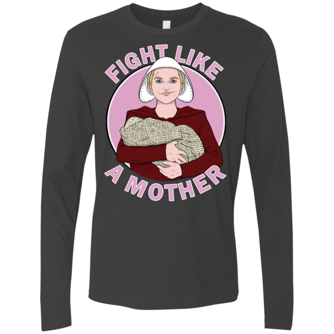 T-Shirts Heavy Metal / S Fight Like a Mother Men's Premium Long Sleeve