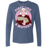 T-Shirts Indigo / S Fight Like a Mother Men's Premium Long Sleeve