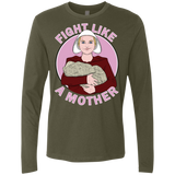 T-Shirts Military Green / S Fight Like a Mother Men's Premium Long Sleeve