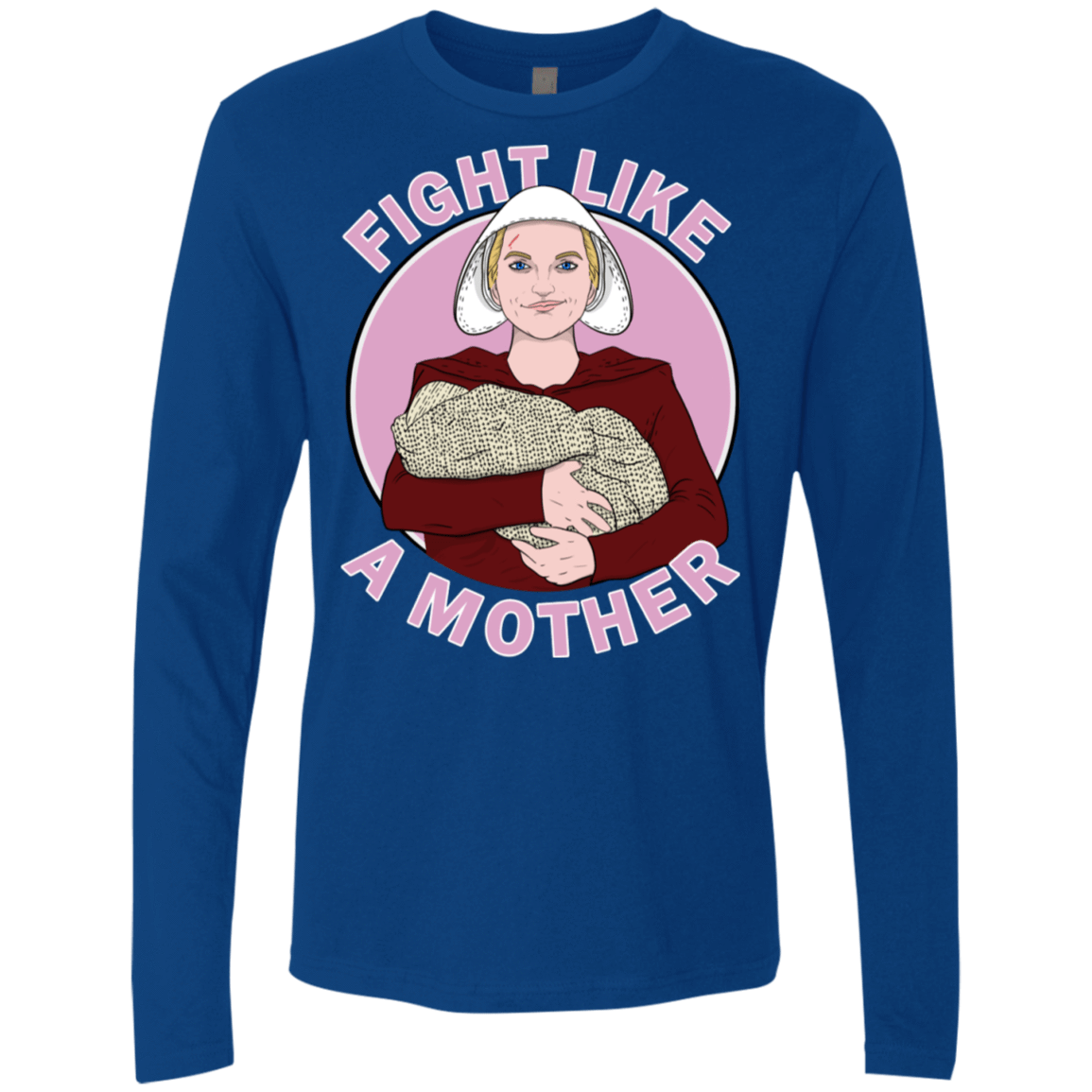 T-Shirts Royal / S Fight Like a Mother Men's Premium Long Sleeve