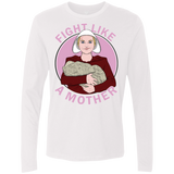 T-Shirts White / S Fight Like a Mother Men's Premium Long Sleeve