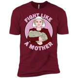 T-Shirts Cardinal / X-Small Fight Like a Mother Men's Premium T-Shirt