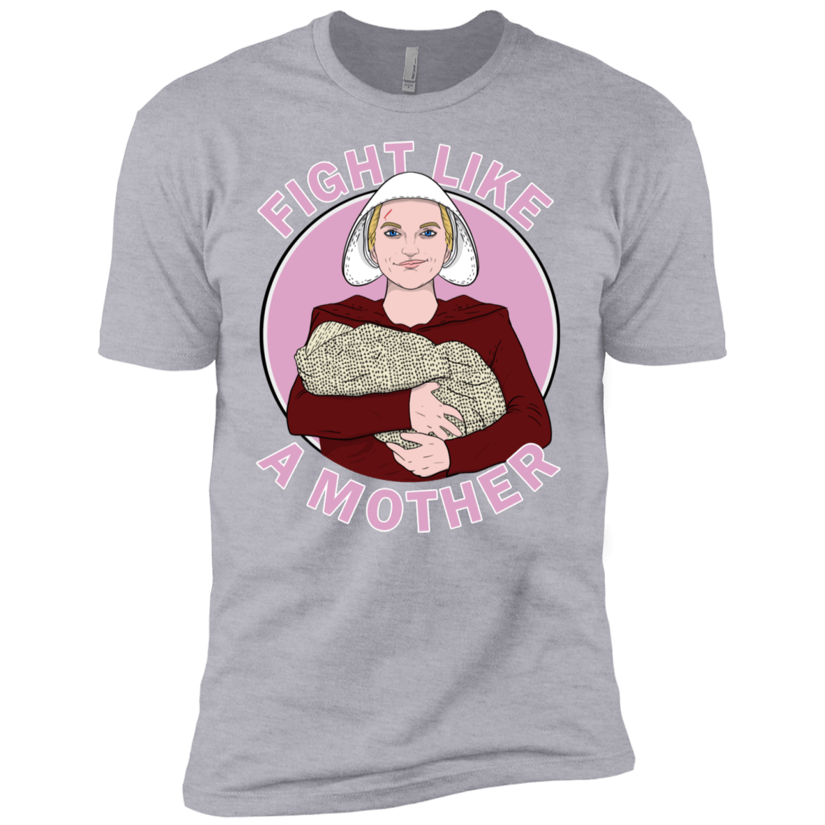 T-Shirts Heather Grey / X-Small Fight Like a Mother Men's Premium T-Shirt