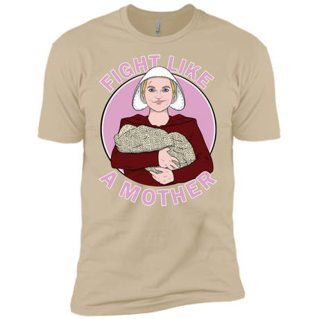 T-Shirts Sand / X-Small Fight Like a Mother Men's Premium T-Shirt