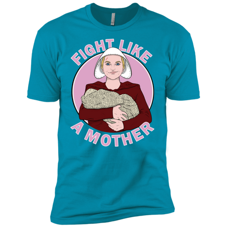 T-Shirts Turquoise / X-Small Fight Like a Mother Men's Premium T-Shirt