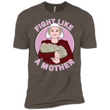 T-Shirts Warm Grey / X-Small Fight Like a Mother Men's Premium T-Shirt