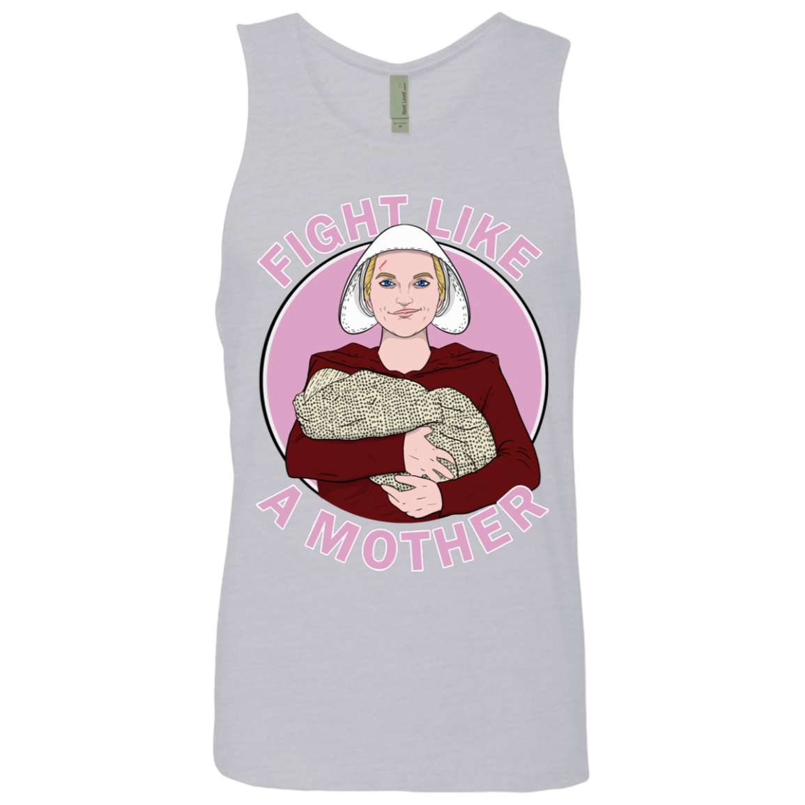 T-Shirts Heather Grey / S Fight Like a Mother Men's Premium Tank Top