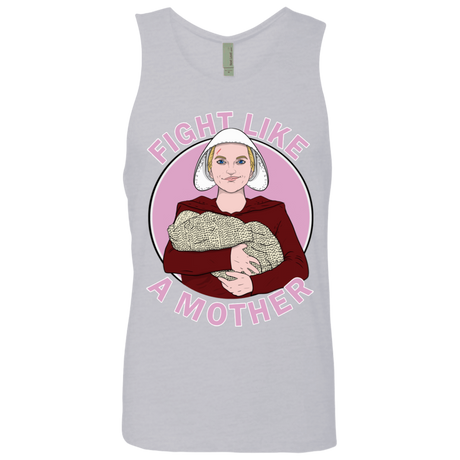 T-Shirts Heather Grey / S Fight Like a Mother Men's Premium Tank Top