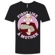 T-Shirts Black / X-Small Fight Like a Mother Men's Premium V-Neck