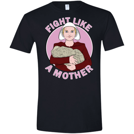 T-Shirts Black / X-Small Fight Like a Mother Men's Semi-Fitted Softstyle