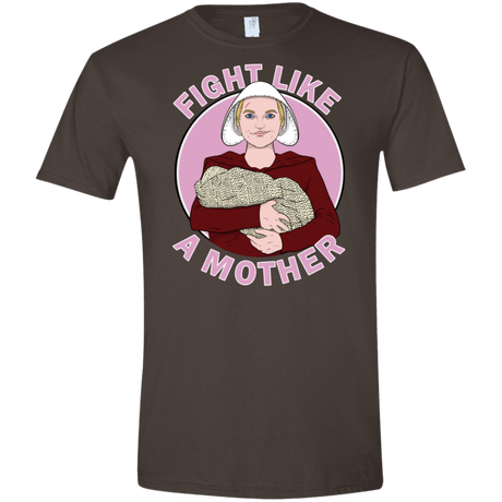 T-Shirts Dark Chocolate / S Fight Like a Mother Men's Semi-Fitted Softstyle