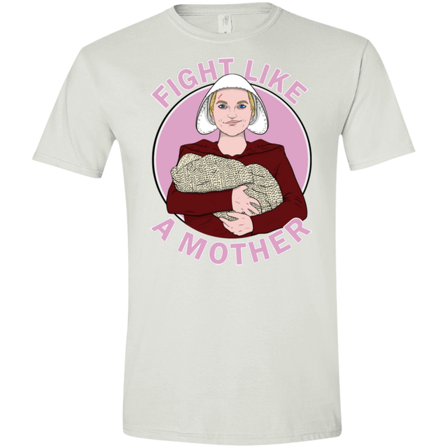 T-Shirts White / X-Small Fight Like a Mother Men's Semi-Fitted Softstyle