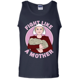 T-Shirts Navy / S Fight Like a Mother Men's Tank Top