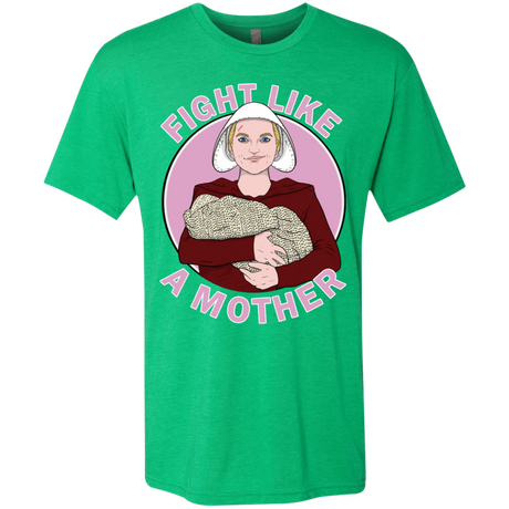 T-Shirts Envy / S Fight Like a Mother Men's Triblend T-Shirt