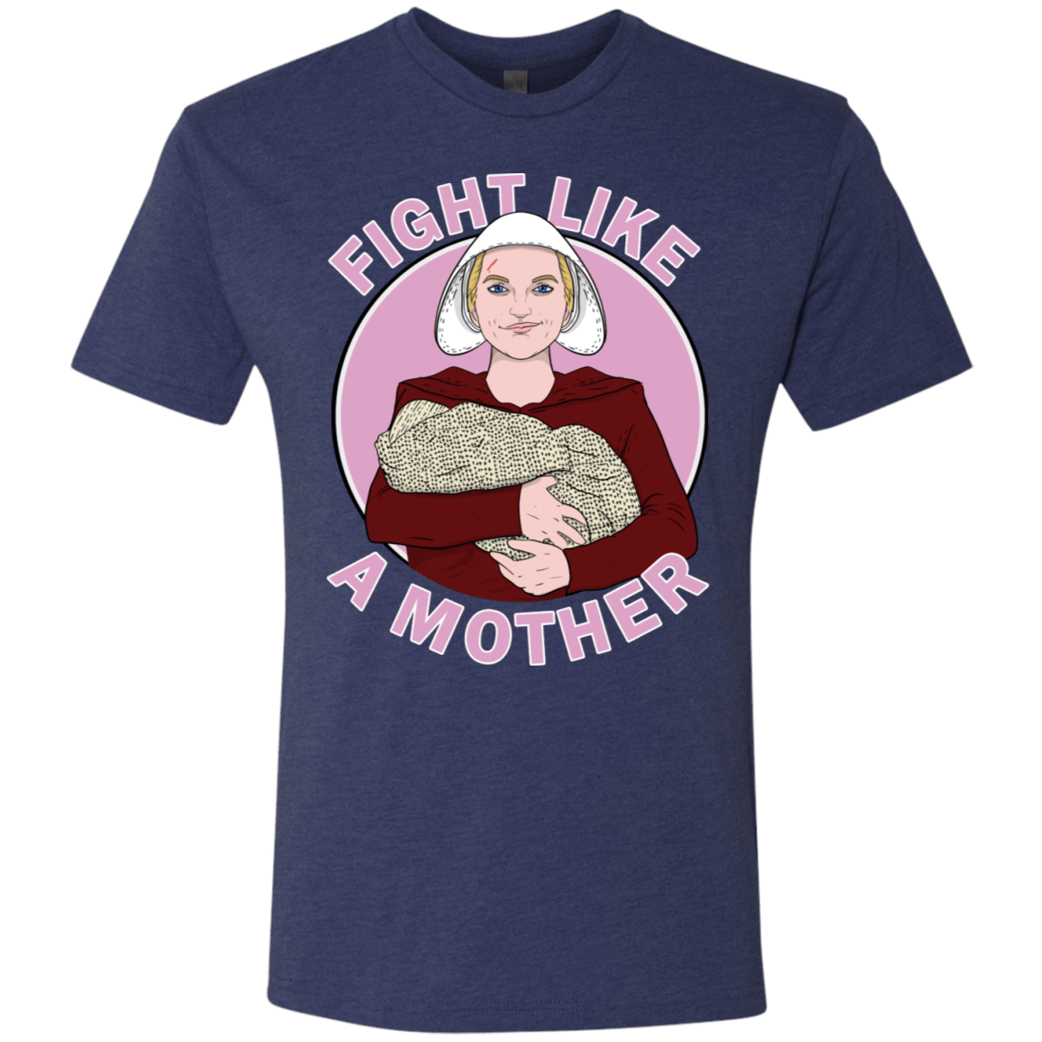 T-Shirts Vintage Navy / S Fight Like a Mother Men's Triblend T-Shirt