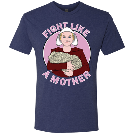T-Shirts Vintage Navy / S Fight Like a Mother Men's Triblend T-Shirt