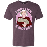 T-Shirts Vintage Purple / S Fight Like a Mother Men's Triblend T-Shirt