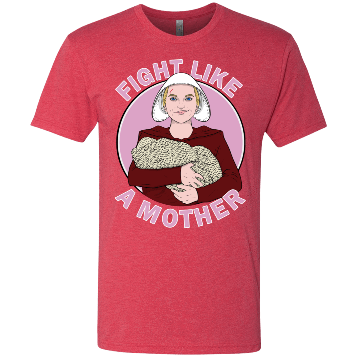 T-Shirts Vintage Red / S Fight Like a Mother Men's Triblend T-Shirt