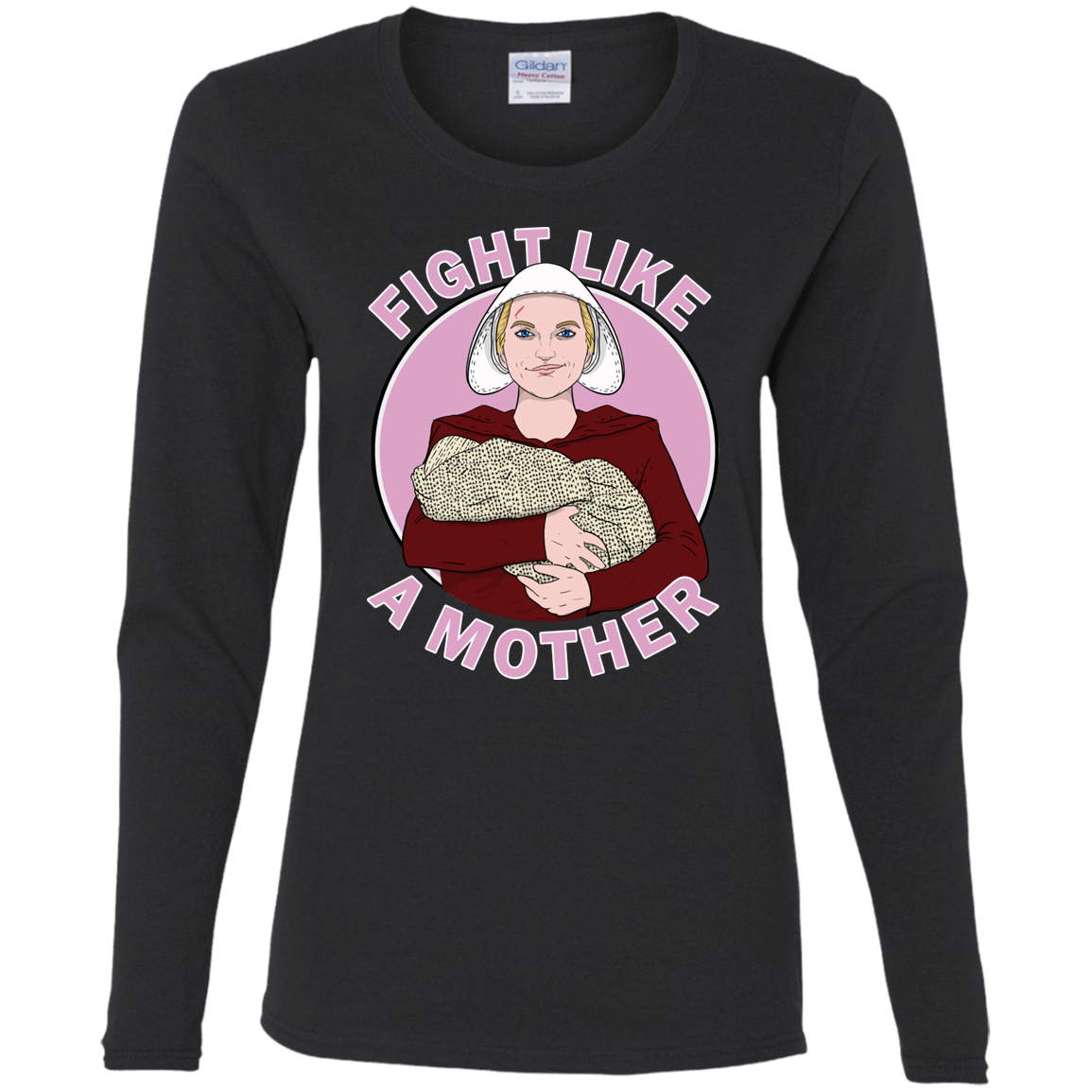 T-Shirts Black / S Fight Like a Mother Women's Long Sleeve T-Shirt