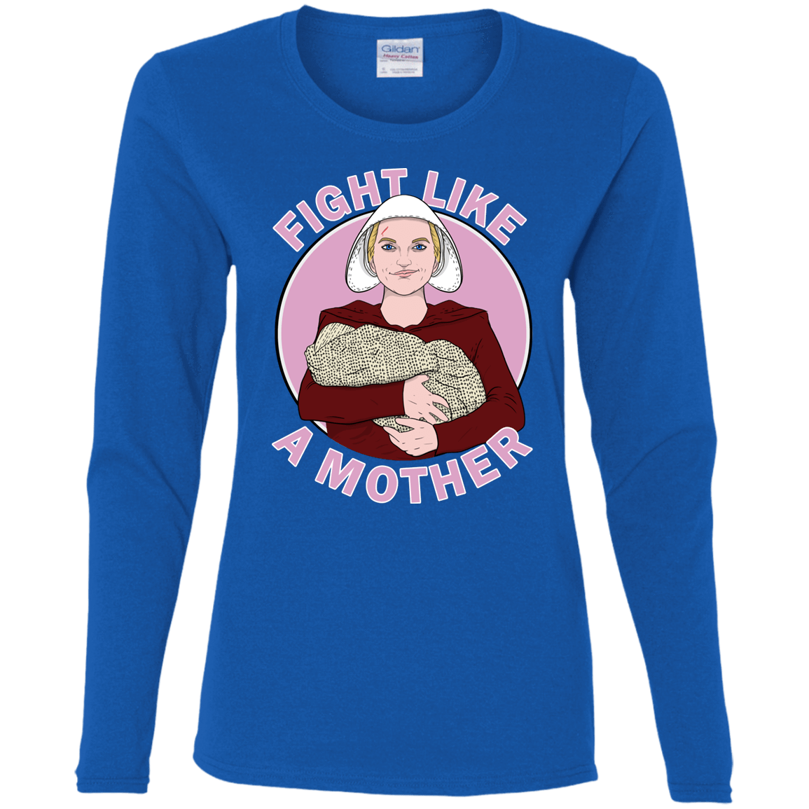 T-Shirts Royal / S Fight Like a Mother Women's Long Sleeve T-Shirt