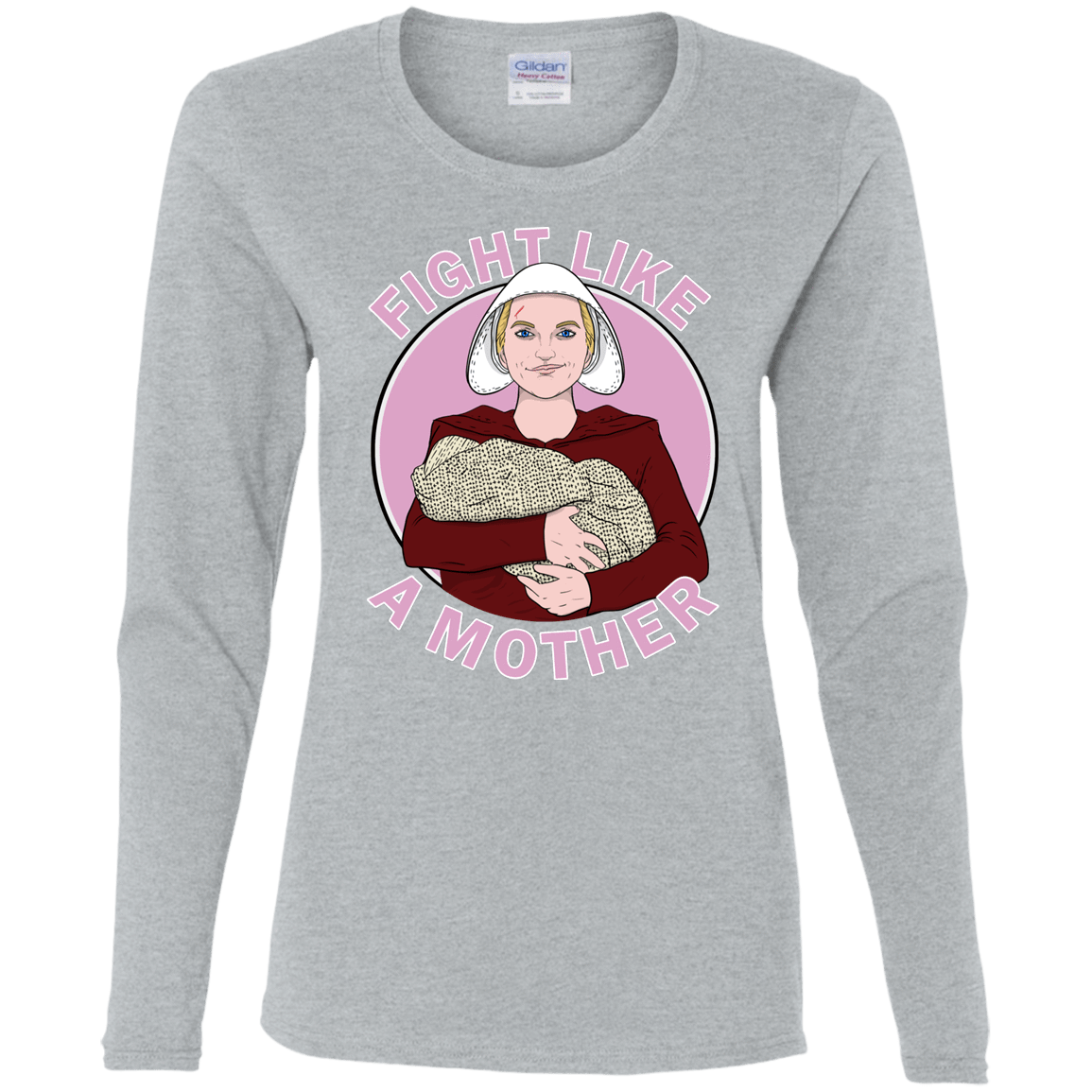 T-Shirts Sport Grey / S Fight Like a Mother Women's Long Sleeve T-Shirt