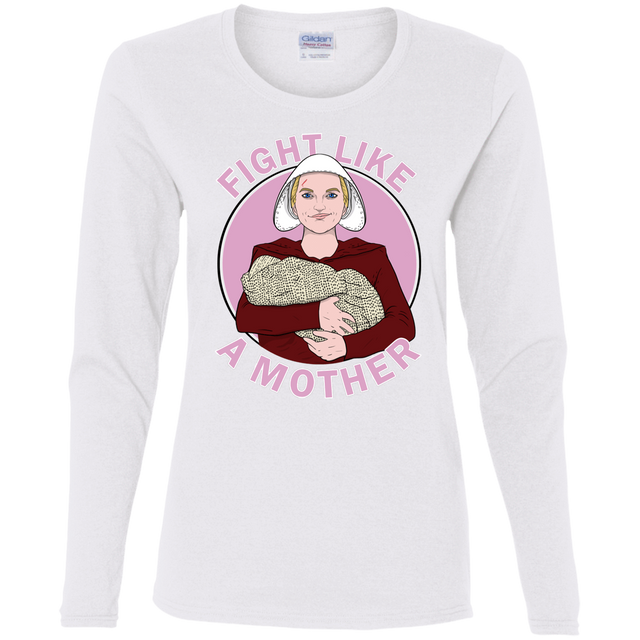 T-Shirts White / S Fight Like a Mother Women's Long Sleeve T-Shirt