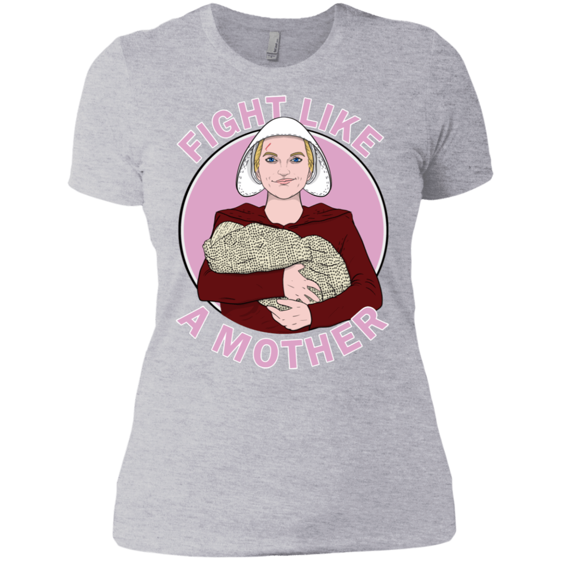T-Shirts Heather Grey / X-Small Fight Like a Mother Women's Premium T-Shirt