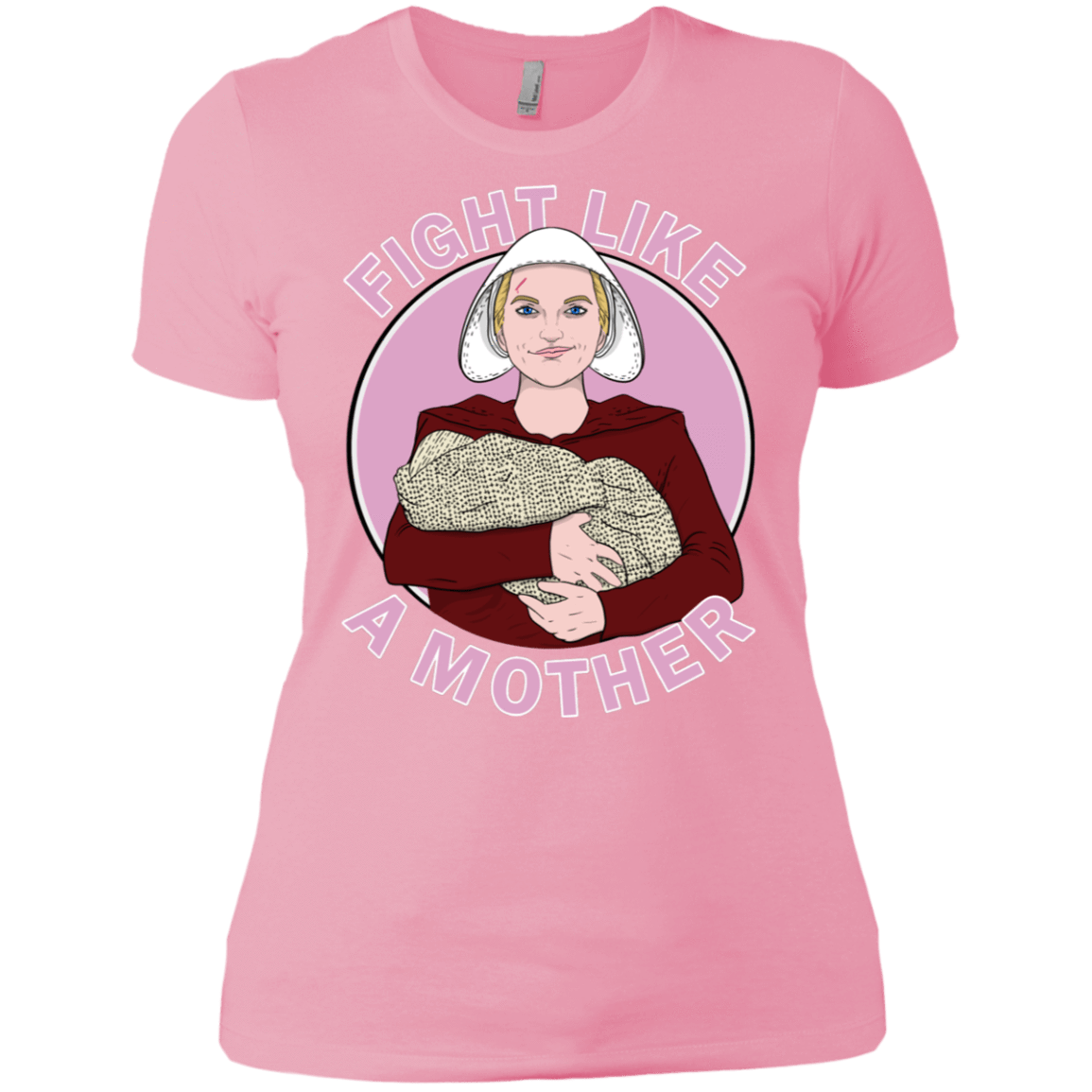 T-Shirts Light Pink / X-Small Fight Like a Mother Women's Premium T-Shirt