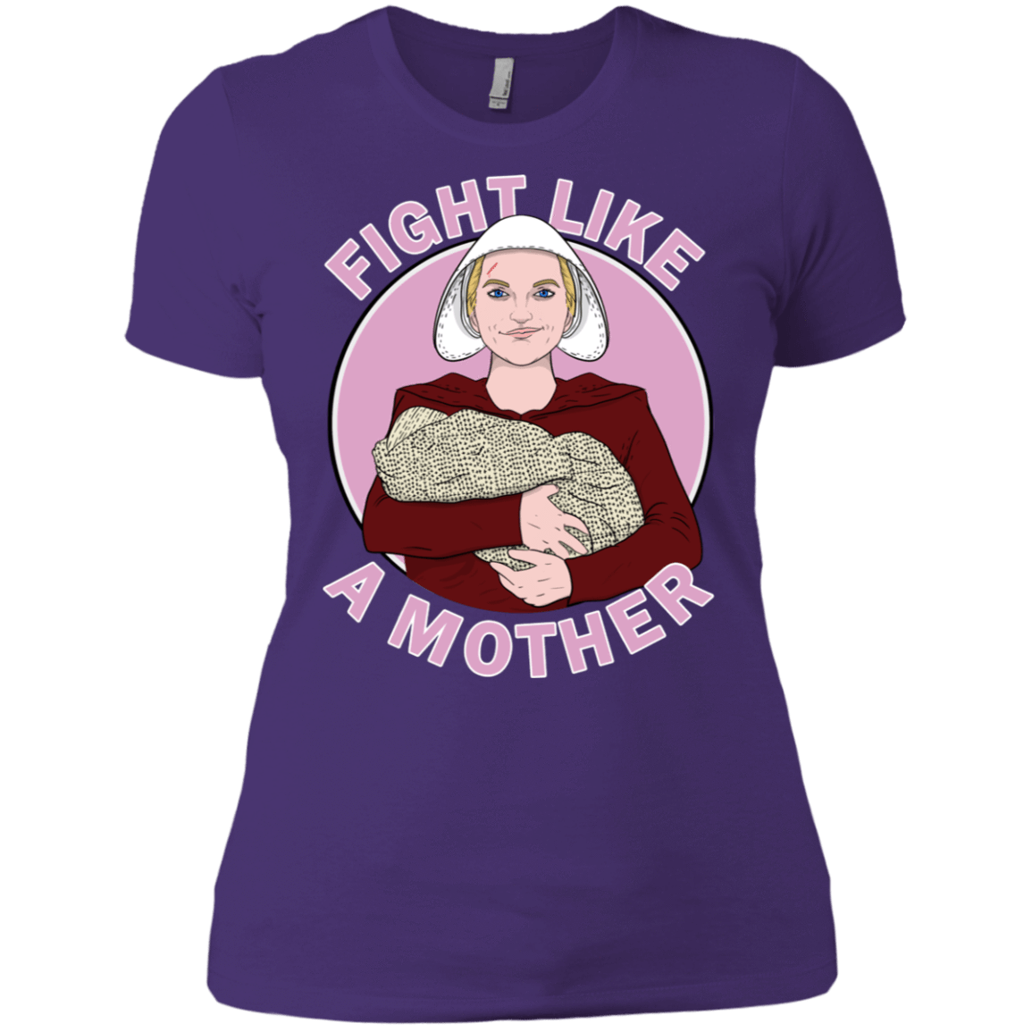 T-Shirts Purple Rush/ / X-Small Fight Like a Mother Women's Premium T-Shirt