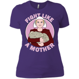 T-Shirts Purple Rush/ / X-Small Fight Like a Mother Women's Premium T-Shirt