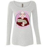 T-Shirts Heather White / S Fight Like a Mother Women's Triblend Long Sleeve Shirt