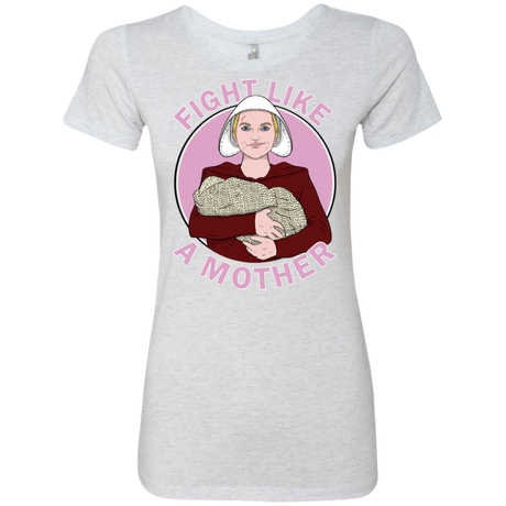 T-Shirts Heather White / S Fight Like a Mother Women's Triblend T-Shirt