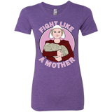T-Shirts Purple Rush / S Fight Like a Mother Women's Triblend T-Shirt