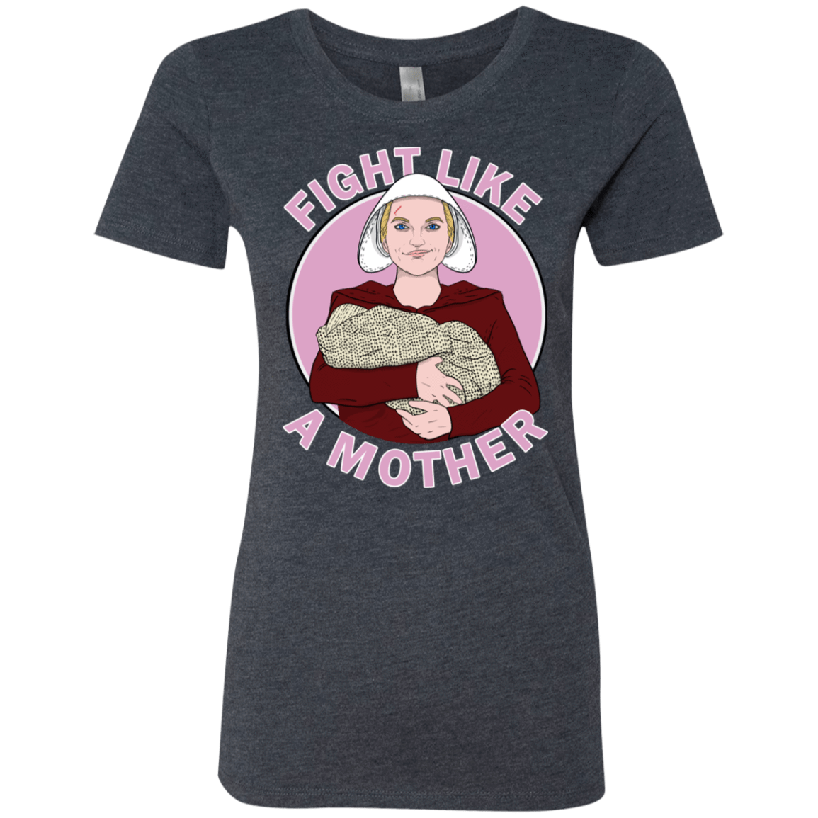 T-Shirts Vintage Navy / S Fight Like a Mother Women's Triblend T-Shirt