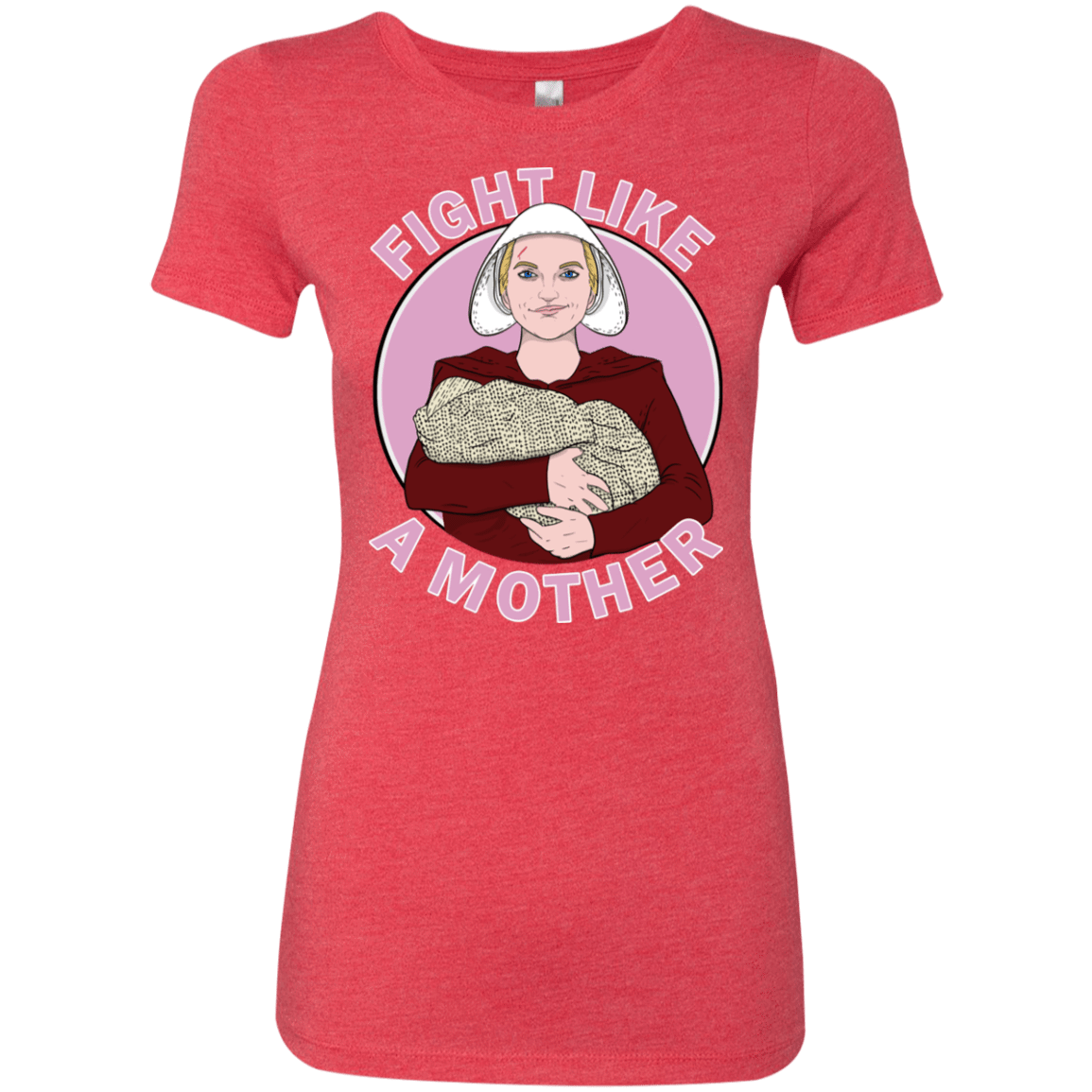 T-Shirts Vintage Red / S Fight Like a Mother Women's Triblend T-Shirt