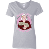 T-Shirts Sport Grey / S Fight Like a Mother Women's V-Neck T-Shirt