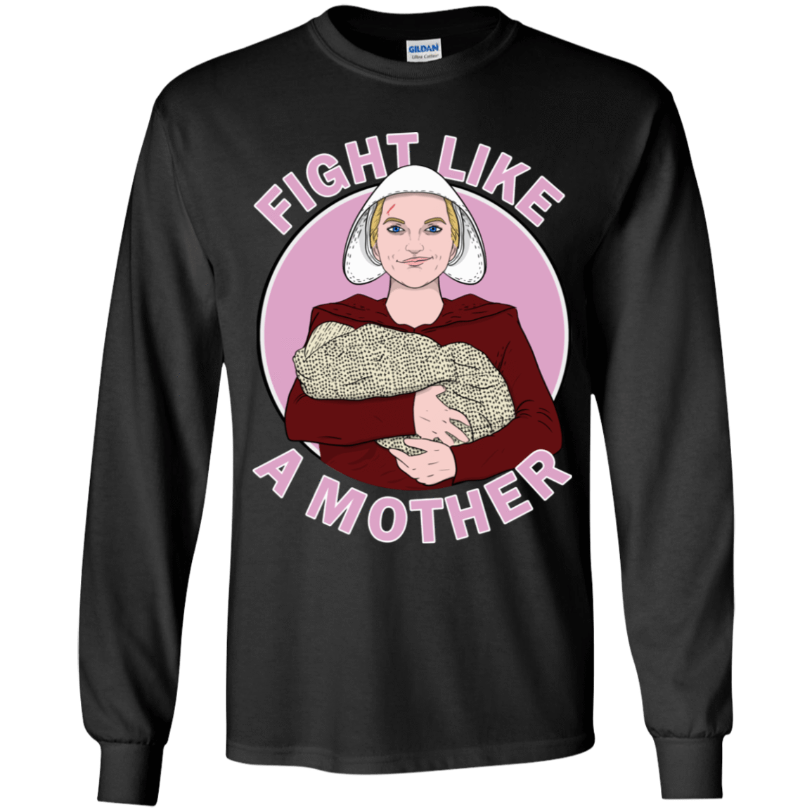 T-Shirts Black / YS Fight Like a Mother Youth Long Sleeve T-Shirt