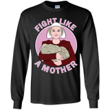 T-Shirts Black / YS Fight Like a Mother Youth Long Sleeve T-Shirt