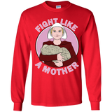 T-Shirts Red / YS Fight Like a Mother Youth Long Sleeve T-Shirt