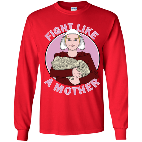 T-Shirts Red / YS Fight Like a Mother Youth Long Sleeve T-Shirt