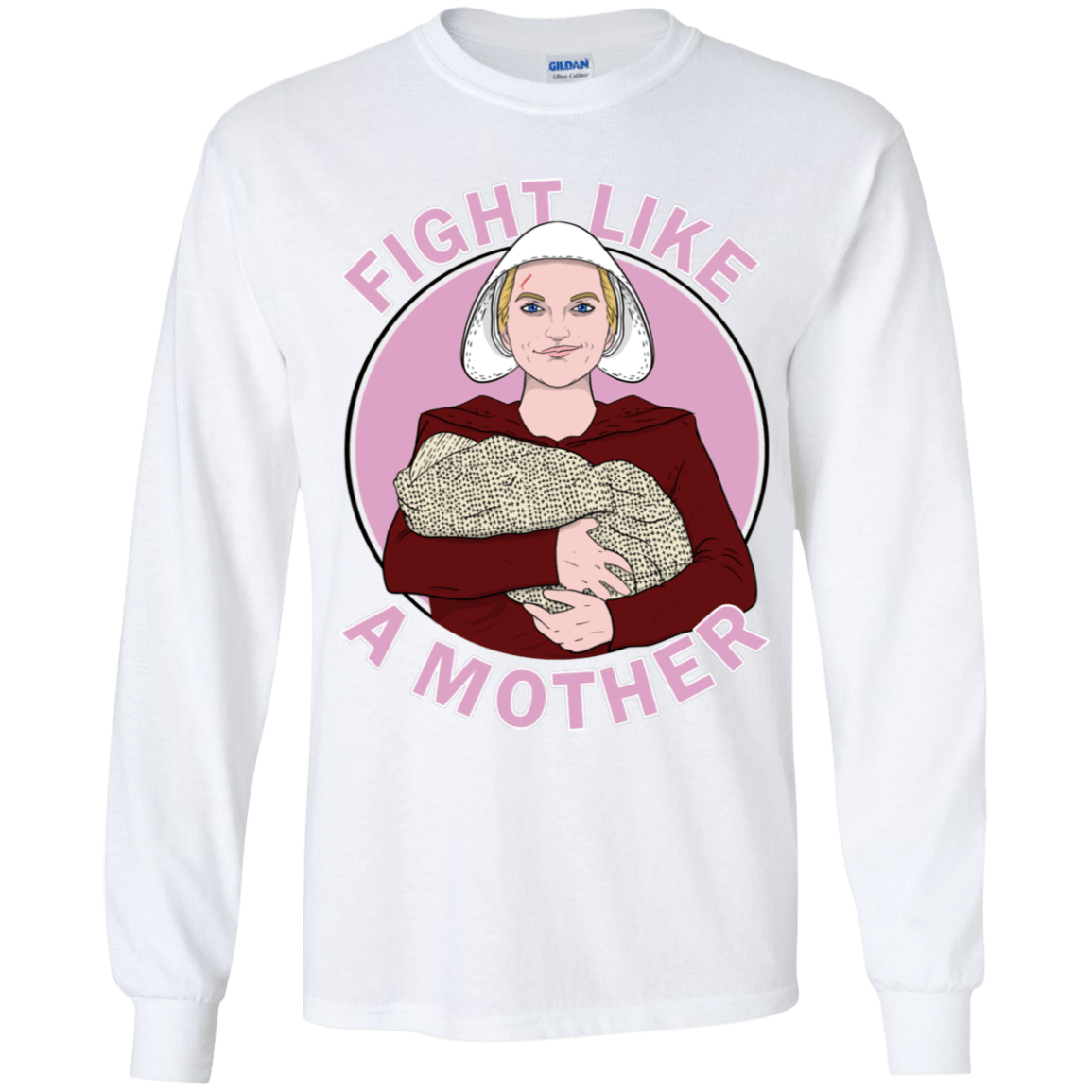 T-Shirts White / YS Fight Like a Mother Youth Long Sleeve T-Shirt