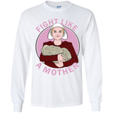 T-Shirts White / YS Fight Like a Mother Youth Long Sleeve T-Shirt