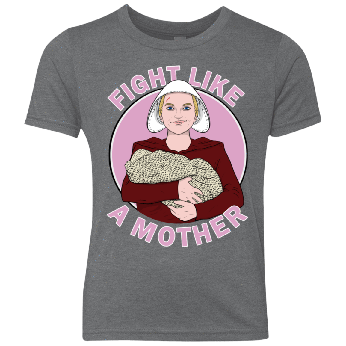 T-Shirts Premium Heather / YXS Fight Like a Mother Youth Triblend T-Shirt