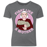 T-Shirts Premium Heather / YXS Fight Like a Mother Youth Triblend T-Shirt