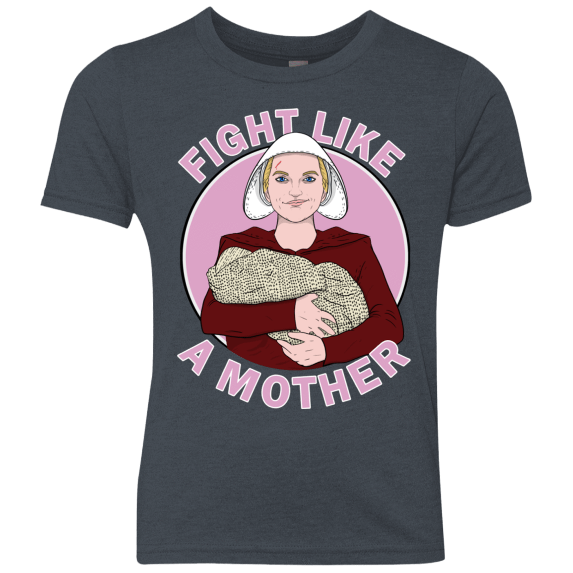 T-Shirts Vintage Navy / YXS Fight Like a Mother Youth Triblend T-Shirt