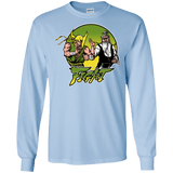 T-Shirts Light Blue / S Fight Men's Long Sleeve T-Shirt