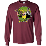 T-Shirts Maroon / S Fight Men's Long Sleeve T-Shirt